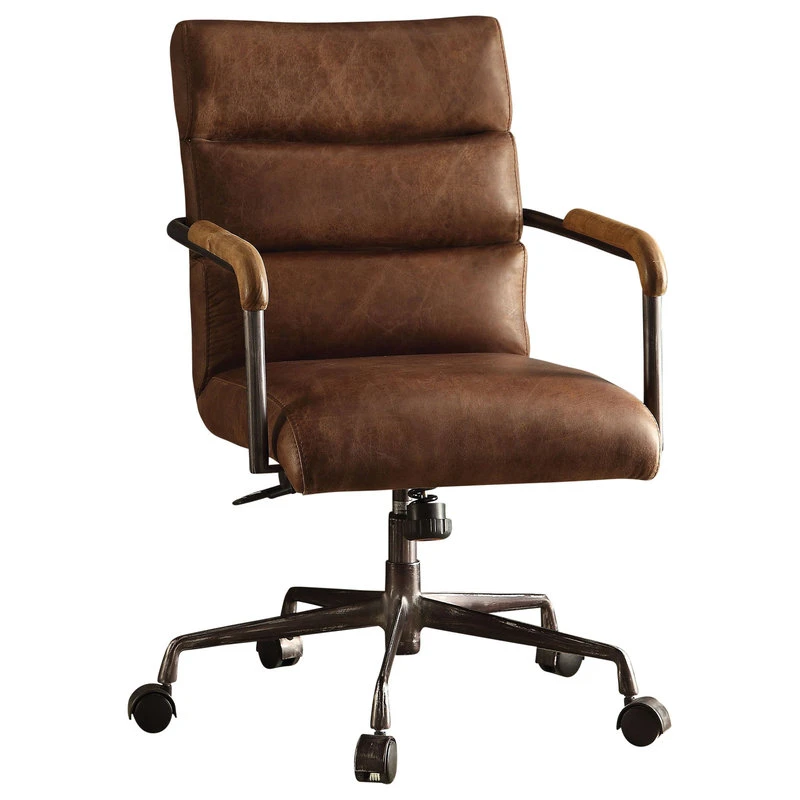 Sleep And Play USA Antonio Leather Executive Office Chair, Vintage Brown 3 Sleep And Play USA Antonio Leather Executive Office Chair, Vintage Brown