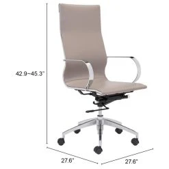 Zuo Modern Contemporary Glider High Back Office Chair 18 Zuo Modern Contemporary Glider High Back Office Chair -Boraam Industries Shop 5131958a00f5c3ec 2143 w800 h800 b1 p0