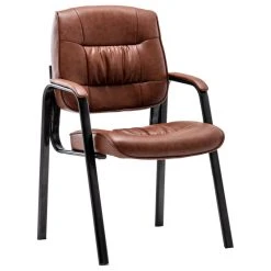Btexpert Keith Leather Reception Chair, Black, Espresso 11 Btexpert Keith Leather Reception Chair, Black, Espresso -Boraam Industries Shop 52610fca032b5803 5226 w800 h800 b1 p0
