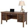 Martin Main Martin Furniture Heritage Half Pedestal Desk