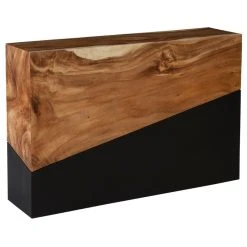 Phillips Collection Geometry Console Table, Black/Brown -Boraam Industries Shop 5451c08c0f220981 8015 w800 h800 b1 p0