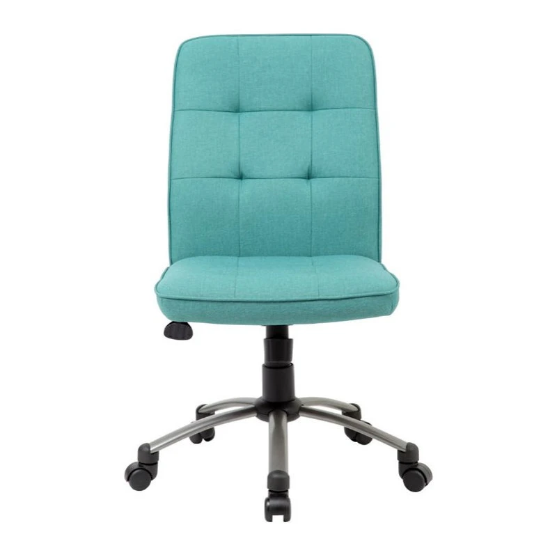 Boss Office Products Boss Pretty Parsons Modern Armless Office Chair In Green 5 Boss Office Products Boss Pretty Parsons Modern Armless Office Chair In Green - Image 3