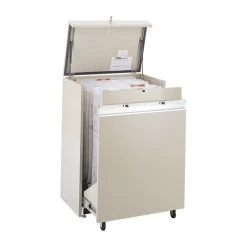 Scranton & Co Hanging Files Metal File Cabinet For 24" X 36" Documents In Beige