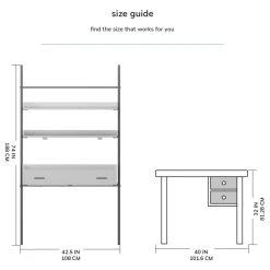 Madeleine Home Inc. Champier Ladder Desk, Natural 31 Madeleine Home Inc. Champier Ladder Desk, Natural -Boraam Industries Shop 5511a13a032d95d0 5876 w800 h800 b1 p0