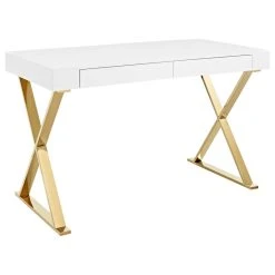 Modway Sector Office Desk With White Gold Finish EEI-3030-WHI 20 Modway Sector Office Desk With White Gold Finish EEI-3030-WHI -Boraam Industries Shop 55c1024a00cd283b 9947 w800 h800 b1 p0