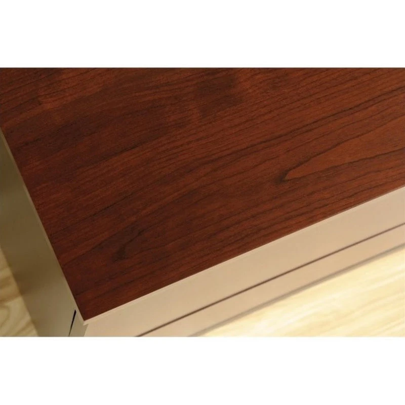 Sauder Via 2 Drawer File Cabinet In Classic Cherry 4 Sauder Via 2 Drawer File Cabinet In Classic Cherry - Image 2