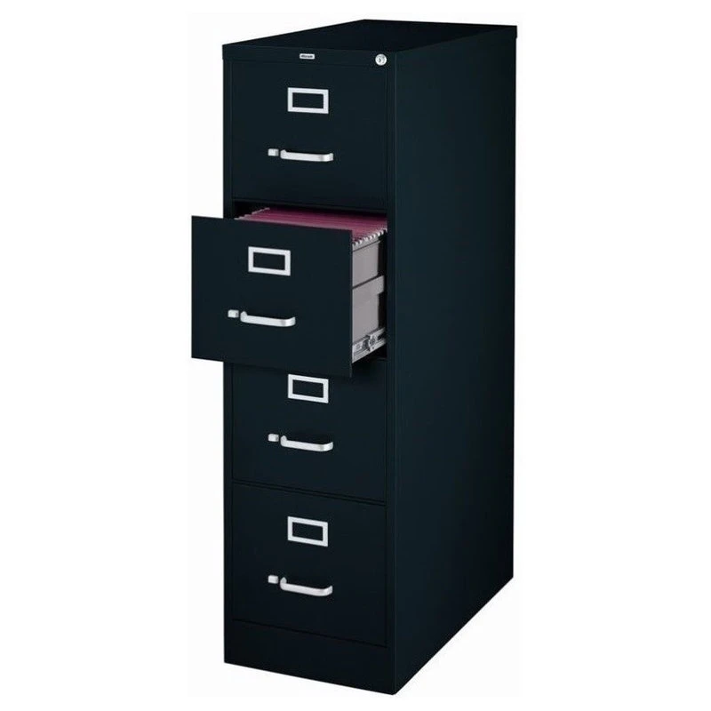 Hirsh Industries LLC 2 Piece File Cabinet And Commercial Cabinet Mobile Dolly Set In Black 4 Hirsh Industries LLC 2 Piece File Cabinet And Commercial Cabinet Mobile Dolly Set In Black - Image 2