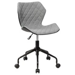 Rta Products- L Techni Mobili Deluxe Modern Office Armless Task Chair, Gray