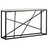SEI Furniture Deveron Faux Marble Skinny Console Table, Matte Black -Boraam Industries Shop 5ac1534d0aff2a05 1210 w800 h800 b1 p0