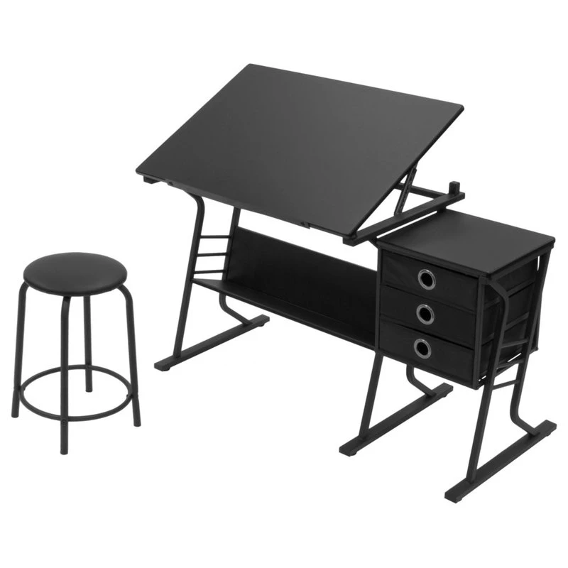 Studio Designs Eclipse 3-Piece Center, Black And Black 3 Studio Designs Eclipse 3-Piece Center, Black And Black