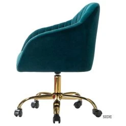 Karat Home Swivel Task Chair With Tufted Back, Teal 13 Karat Home Swivel Task Chair With Tufted Back, Teal -Boraam Industries Shop 5d31f4d000592360 0812 w800 h800 b1 p0