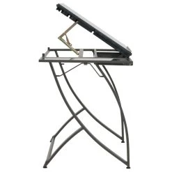 Studio Designs Luxe Drawing, Drafting, Craft Table, Drawer/Folding Side Shelf, Pewter Gray 10 Studio Designs Luxe Drawing, Drafting, Craft Table, Drawer/Folding Side Shelf, Pewter Gray -Boraam Industries Shop 5d710af90c0e02de 2557 w800 h800 b1 p0