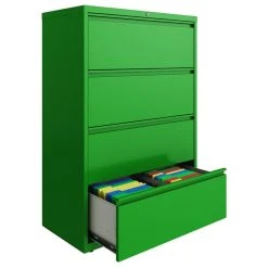 Hirsh Industries LLC Hirsh 36-in Wide HL10000 Series 4 Drawer Lateral File Cabinet Screamin' Green -Boraam Industries Shop 5e213d990eb0f5b7 1096 w800 h800 b1 p0