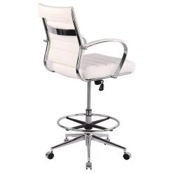Poly & Bark Poly And Bark Tremaine Drafting Chair, White 10 Poly & Bark Poly And Bark Tremaine Drafting Chair, White -Boraam Industries Shop 5e411adf0b155e33 7327 w800 h800 b1 p0