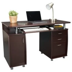 Rta Products- L Techni Mobili Complete Workstation Computer Desk With Storage, Chocolate -Boraam Industries Shop 5ff164c701ea6aeb 8971 w800 h800 b1 p0