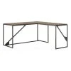Bush Business Furniture Bush Furniture Refinery 62W L Shaped Industrial Desk With Return In Rustic Gray