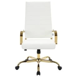 Leisuremod Benmar High-Back Mid Century Modern Leather Office Chair Gold Frame, 11 Leisuremod Benmar High-Back Mid Century Modern Leather Office Chair Gold Frame, -Boraam Industries Shop 60c10cda00259cf6 7622 w800 h800 b1 p0