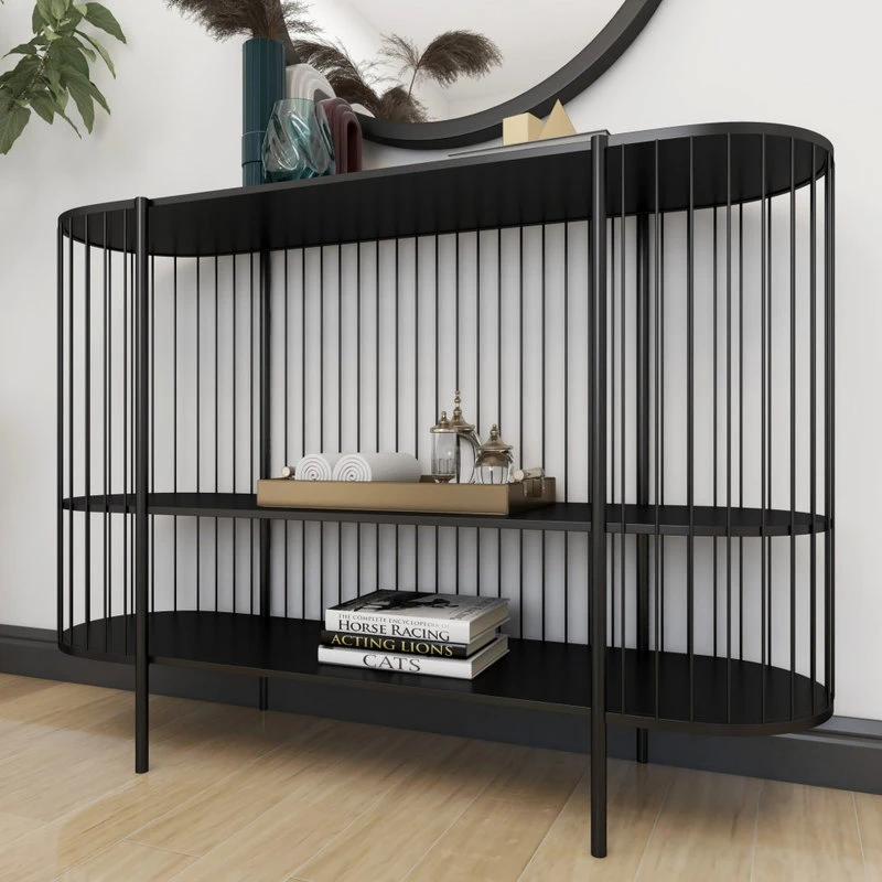 Brimfield & May Contemporary Black Metal Console Table 16422 9 Brimfield & May Contemporary Black Metal Console Table 16422 - Image 7