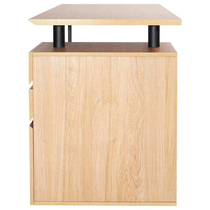 Rta Products- L Techni Mobili Computer Desk With Storage And File Cabinet Pine 12 Rta Products- L Techni Mobili Computer Desk With Storage And File Cabinet Pine - Image 10