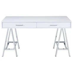 Acme Furniture Coleen Desk, White And Chrome 8 Acme Furniture Coleen Desk, White And Chrome -Boraam Industries Shop 63e19b920948379e 0449 w800 h800 b1 p0