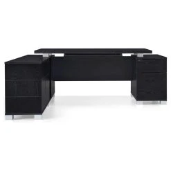 Zuri Furniture 79” Ford Black Oak Wood Desk Left Return Letter/Legal Filing Drawers/Storage 9 Zuri Furniture 79” Ford Black Oak Wood Desk Left Return Letter/Legal Filing Drawers/Storage -Boraam Industries Shop 6591d3600aba98c7 8237 w800 h800 b1 p0