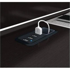 Bowery Hill 60" L-Shaped Computer Desk In Espresso Oak -Boraam Industries Shop 67d155960b96b220 3865 w800 h800 b0 p0