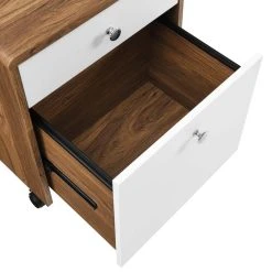 Evans & Londeen Leyster Wood File Cabinet, Walnut White -Boraam Industries Shop 6881dc08039e505c 1766 w800 h800 b0 p0