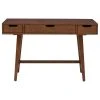 Delacora HM-DS-A130-550 47-5/8"W Hardwood 3 Drawer Writing Desk - Light Walnut -Boraam Industries Shop 69b1057e00f3d26d 2868 w800 h800 b1 p0