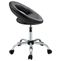 Duhome Elegant Lifestyle Open-Back Salon Spa Rolling Stool, Black-Pu -Boraam Industries Shop 6a812bb500386edf 6042 w800 h800 b1 p0