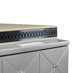 Michael Amini Hollywood Swank Desk, Pearl Caviar -Boraam Industries Shop 6b71376102701ea5 2642 w800 h800 b0 p0