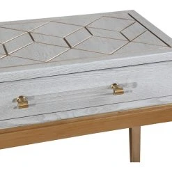 BASSETT MIRROR CO. Perrine Wood Console Table In Soft Graphite Gray -Boraam Industries Shop 6c214d480afb6d99 9548 w800 h800 b0 p0