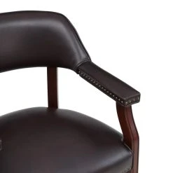 Comfort Pointe Cavett Caster Game Chair, Brown -Boraam Industries Shop 6d1102dc0fda35e4 7890 w800 h800 b0 p0