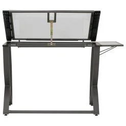 Studio Designs Luxe Drawing, Drafting, Craft Table, Drawer/Folding Side Shelf, Pewter Gray 11 Studio Designs Luxe Drawing, Drafting, Craft Table, Drawer/Folding Side Shelf, Pewter Gray -Boraam Industries Shop 6e5120930c0e02df 2557 w800 h800 b1 p0
