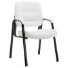 Btexpert Keith Leather Reception Chair, Black, White -Boraam Industries Shop 6f7140ff0acd30f7 0911 w800 h800 b1 p0