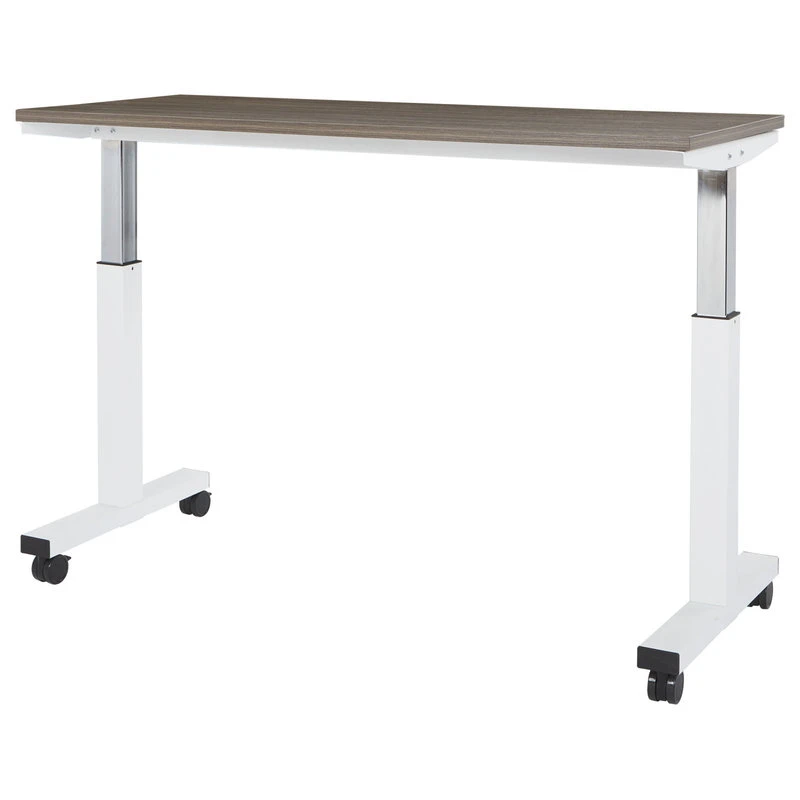 Office Star Products 5' Wide Pneumatic Height Adjustable Table With Locking Black Casters. 5 Office Star Products 5' Wide Pneumatic Height Adjustable Table With Locking Black Casters. - Image 3