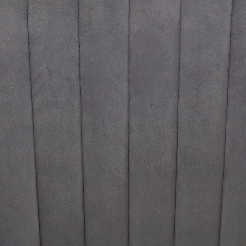 Belleze Modern Home Office Chair 360 Swivel, Tufted Velvet Desk Chair, Gray/Chrome 5 Belleze Modern Home Office Chair 360 Swivel, Tufted Velvet Desk Chair, Gray/Chrome - Image 3