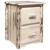 Montana Woodworks Montana Collection 2-Drawer File Cabinet, Ready To Finish -Boraam Industries Shop 7101101307168449 5164 w800 h800 b1 p0