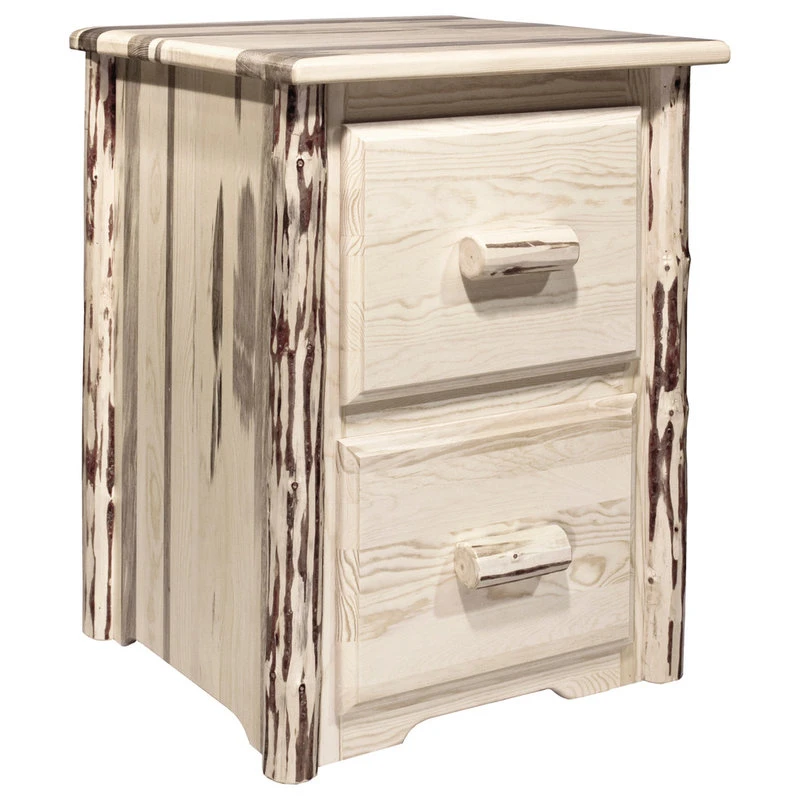 Montana Woodworks Montana Collection 2-Drawer File Cabinet, Ready To Finish 3 Montana Woodworks Montana Collection 2-Drawer File Cabinet, Ready To Finish