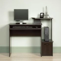 Sauder Beginnings Office Computer Desk In Cherry -Boraam Industries Shop 737106e00b60c7f8 5931 w800 h800 b0 p0