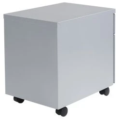 Office Star Products Silver 22" Deep Metal Mobile Box/File Pedestal -Boraam Industries Shop 7381e64800edec0f 2115 w800 h800 b1 p0