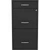UrbanPro 18" Deep 3 Drawer Metal Organizer File Cabinet In Balck -Boraam Industries Shop 74c19f30039970a4 3610 w800 h800 b0 p0