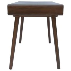 GDFStudio GDF Studio Rex Mid Century Rubberwood Writing Desk, Charcoal Gray/Medium Brown -Boraam Industries Shop 7501552e01e66a6f 8450 w800 h800 b1 p0
