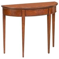 Butler Specialty Company Hampton Demilune 36" Console Table, Dark Brown