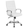 Flash Furniture High Back Leather Office Swivel Chair In White And Chrome 1 Flash Furniture High Back Leather Office Swivel Chair In White And Chrome -Boraam Industries Shop 75d19bd900b1d4cb 7312 w800 h800 b1 p0