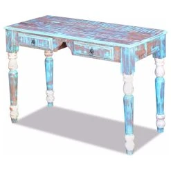 Vida XL International B.V. VidaXL Solid Reclaimed Wood Computer Office Desk Worktable Lowboard 2 Drawers -Boraam Industries Shop 761142870bdc44e9 4893 w800 h800 b1 p0