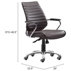 Zuo Modern Contemporary Enterprise Low Back Office Chair -Boraam Industries Shop 7731ff3d00f5c3ad 2122 w800 h800 b1 p0