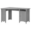 Bush Industries Bush Furniture Salinas 55W Corner Desk With Storage, Gray -Boraam Industries Shop 77c1cc730dbc4b44 4958 w800 h800 b1 p0