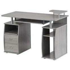 Rta Products- L Techni Mobili Complete Computer Workstation Desk With Storage, Grey -Boraam Industries Shop 77f166190f07271a 2914 w800 h800 b1 p0 1 1