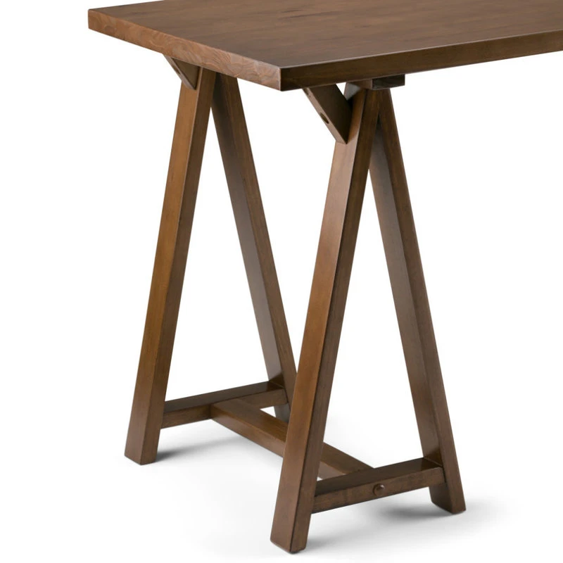Simpli Home Ltd. Sawhorse Writing Desk 6 Simpli Home Ltd. Sawhorse Writing Desk - Image 4