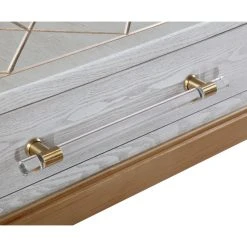 BASSETT MIRROR CO. Perrine Wood Console Table In Soft Graphite Gray -Boraam Industries Shop 78b155970afb6d97 9548 w800 h800 b0 p0